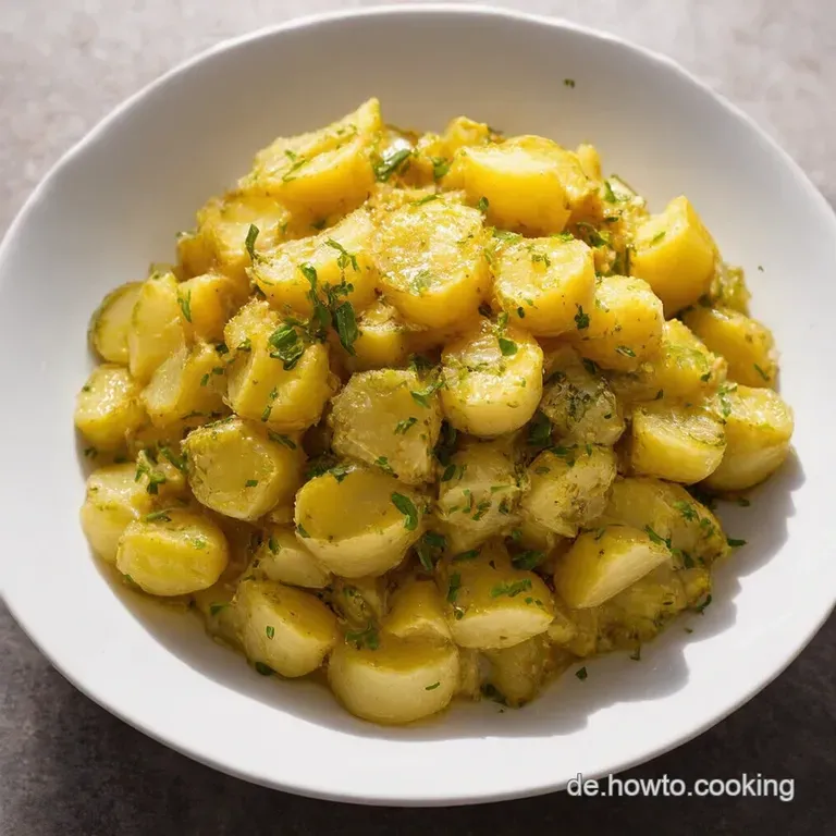 Omas Bester Kartoffelsalat mit Essig &Ouml;l