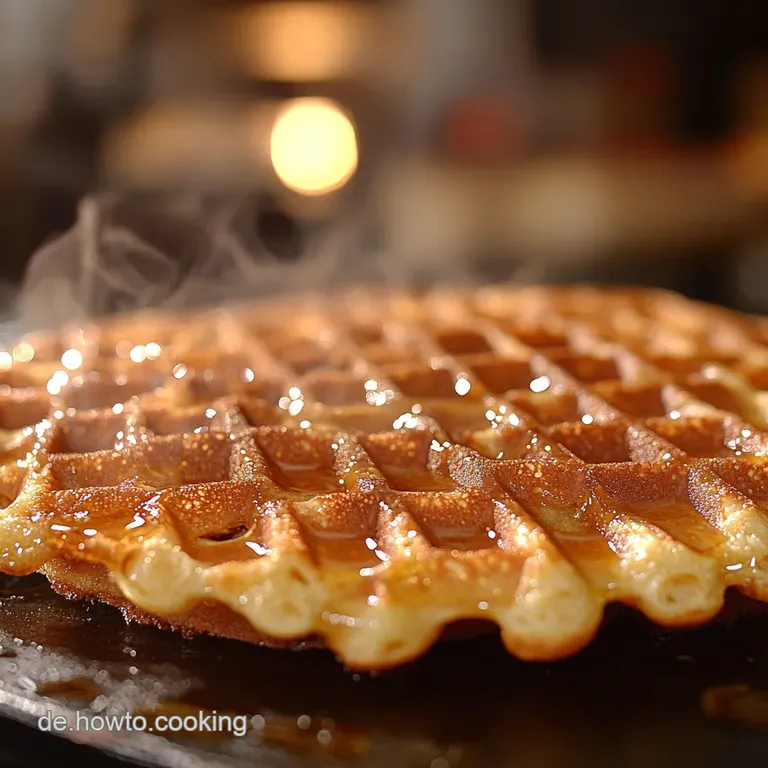 Omas Waffelrezept Einfach Goldbraun wie vom Jahrmarkt
