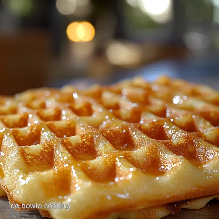 Omas Geheimnis Luftigleichte Waffeln die auf der Zunge zergehen