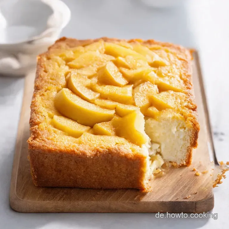 Omas Geheimnis Saftiger ApfelQuarkKuchen