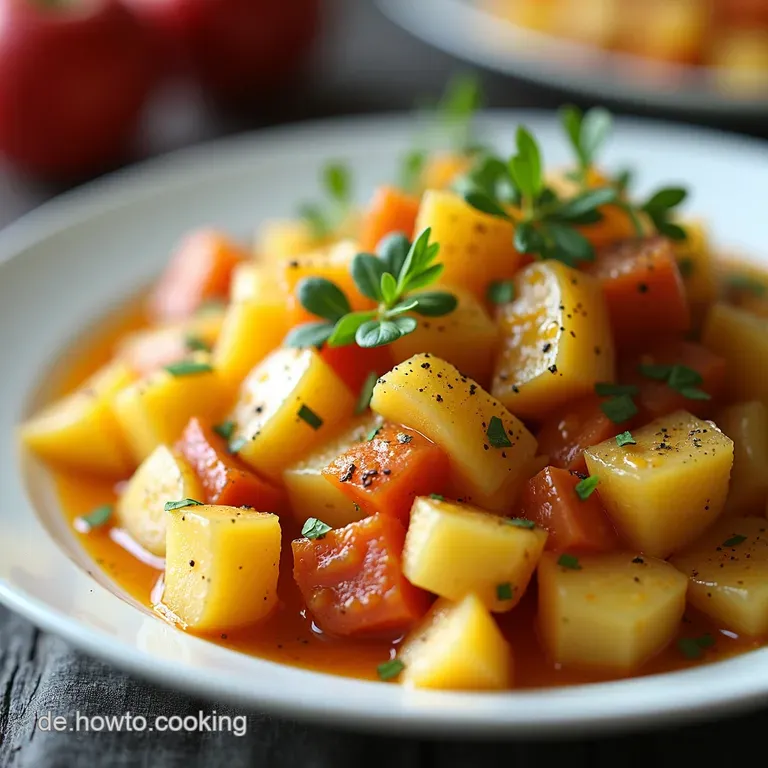 Omas samtiger Rotkohl mit Apfel und Zimt Perfekt geschmort