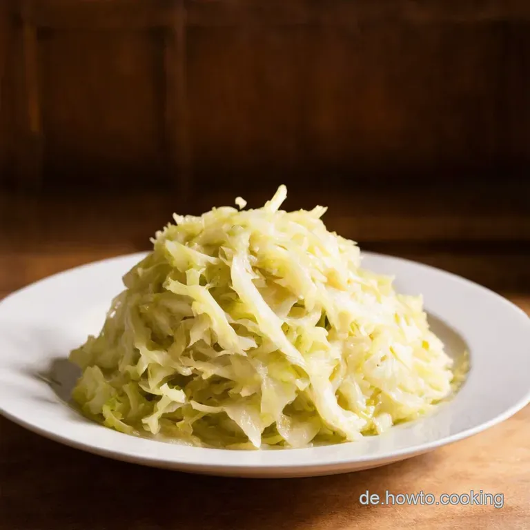 Omas Sauerkraut Traditionell Herzhaft presentation