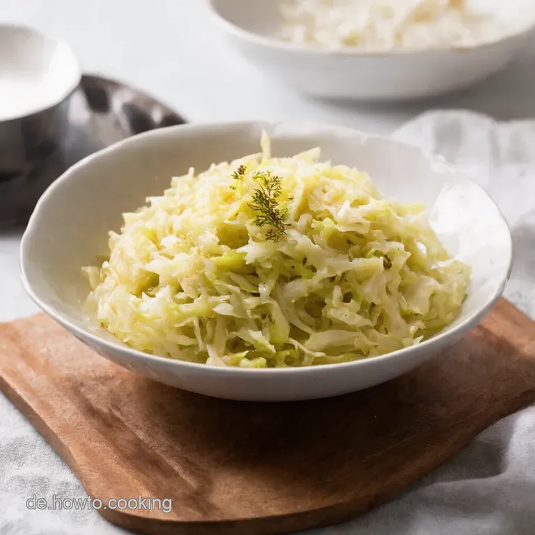 Omas Sauerkraut Traditionell Herzhaft