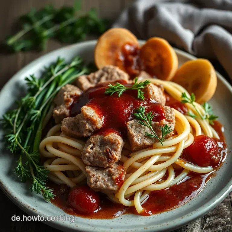 Oma&#039 s Rinderwade: Zarter Sonntagsbraten mit Rotweinsoße