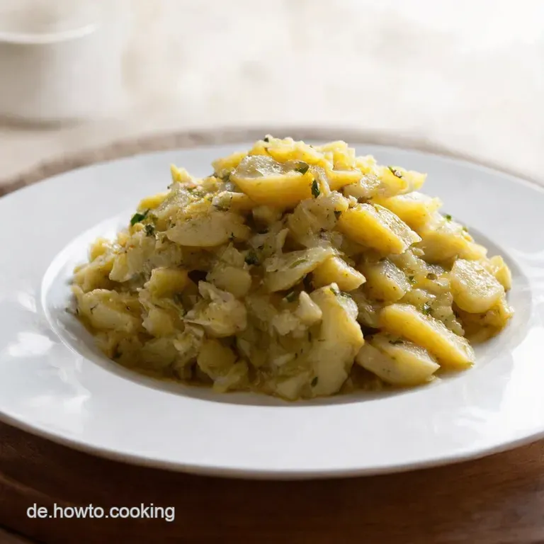 Omas Schw&auml;bischer Kartoffelsalat presentation