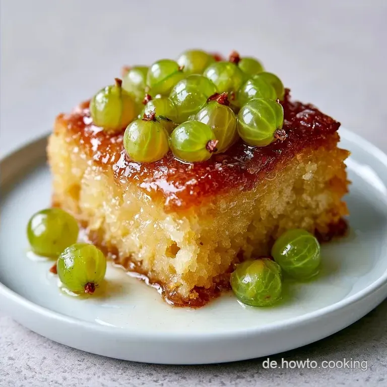 Omas Stachelbeerkuchen Vom Blech