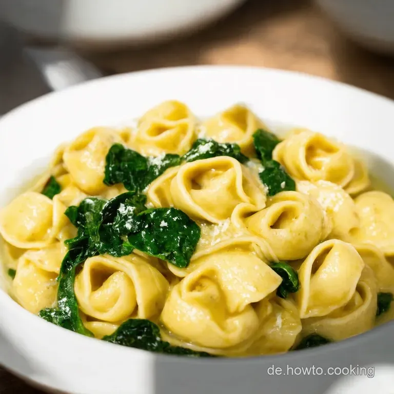 One Pot TortelliniSpinatAuflauf Herzhaft Einfach