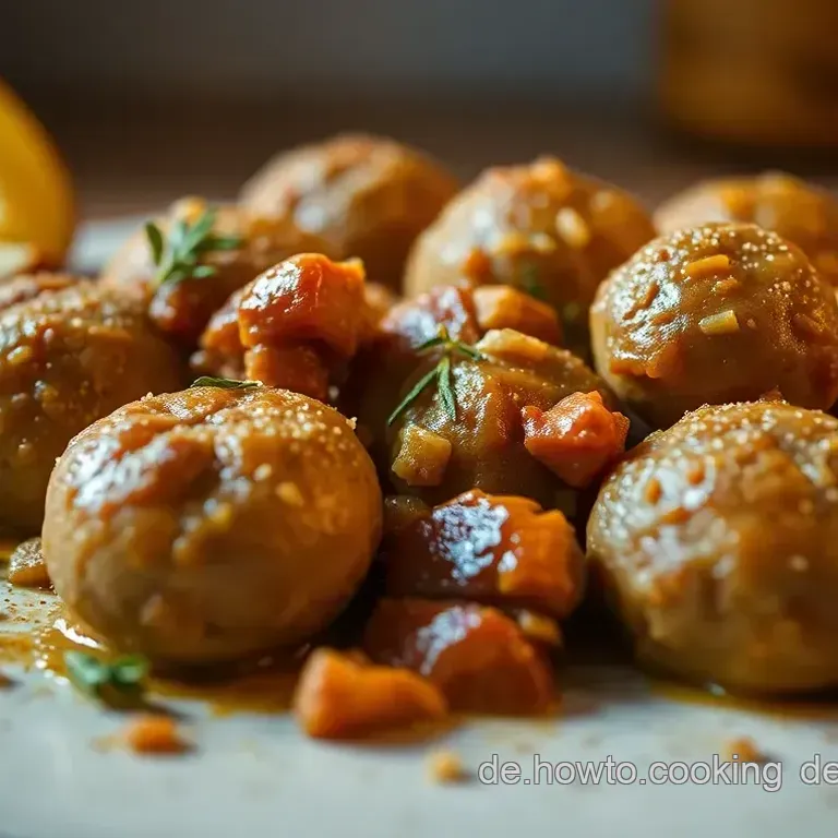 Orientalische Fleischb&auml;llchen mit Vanillepaprika