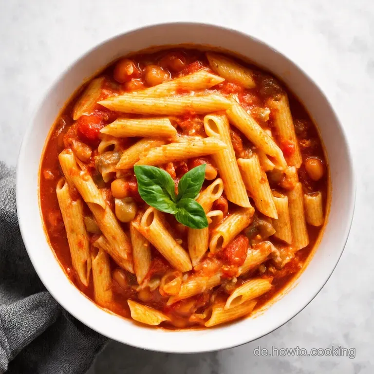 Pasta e Fagioli Herzhafte Nudeln mit Bohnen