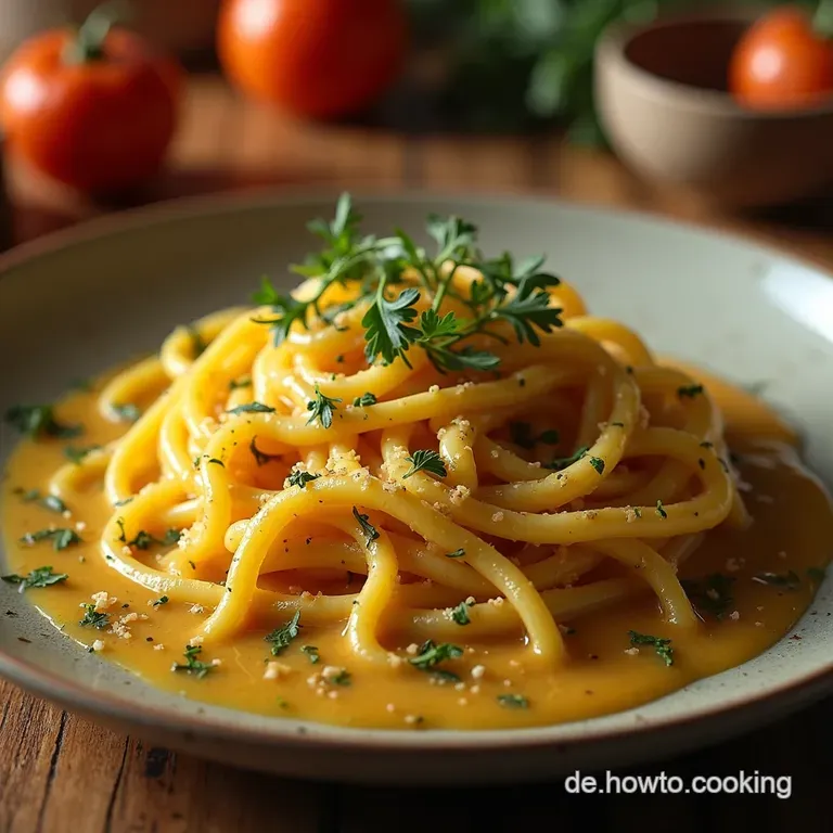 Pfifferlinge in Cremiger Kr&auml;uterrahmso&szlig;e presentation