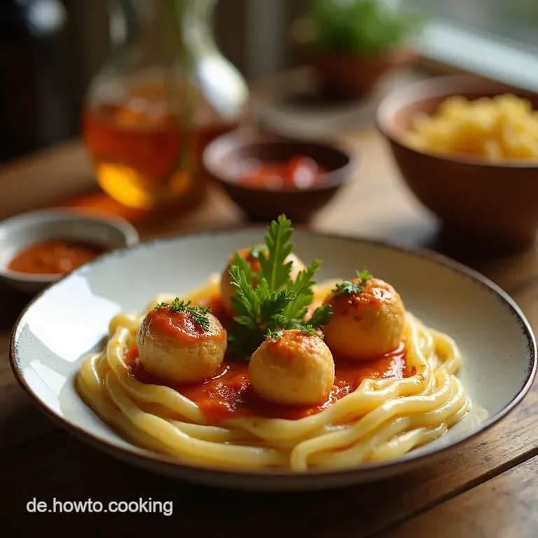 Pfifferlinge in Rahm Mit Semmelkn&ouml;del presentation