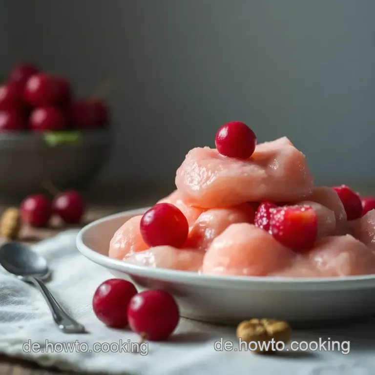 Pistazien K&uuml;chlein Mit Fl&uuml;ssigem Kern Und Himbeersorbet presentation