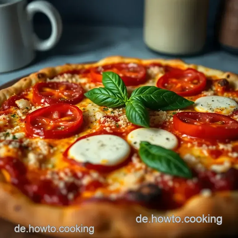 Pizza Pane: Traditionelles Italienisches Brot Mit Pizzageschmack presentation