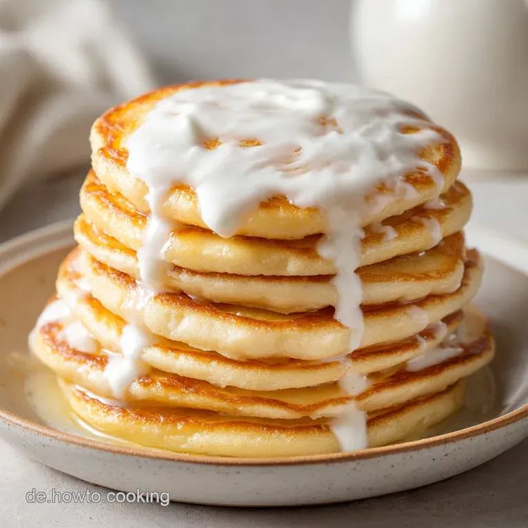 Fluffige Pfannkuchen mit Quark: Proteinreich & Schnell