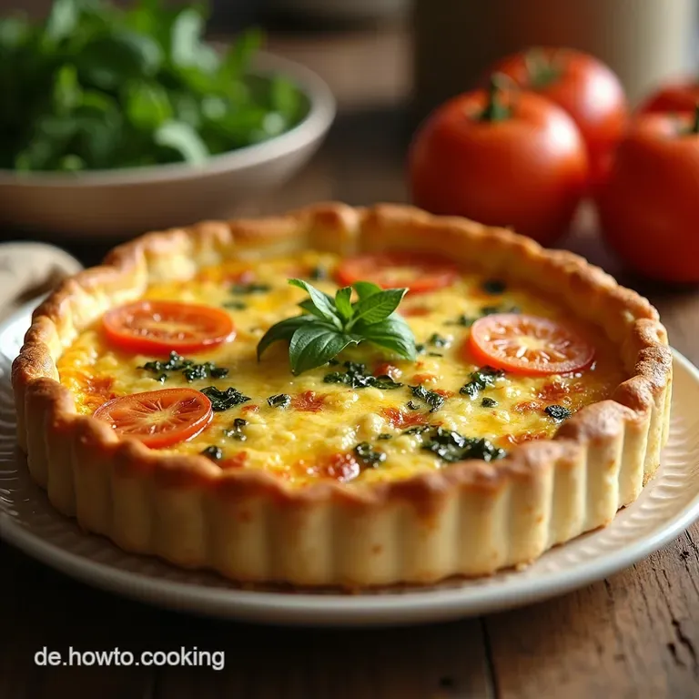 Quiche Lorraine Das klassische Originalrezept à la Emmi presentation