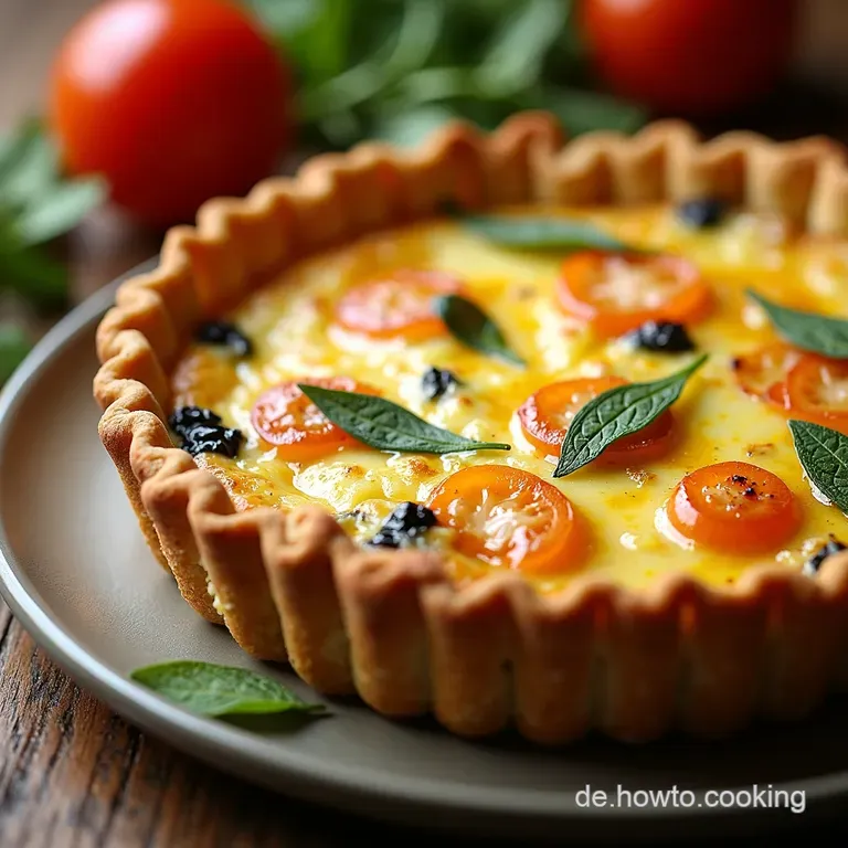 Quiche Lorraine das klassische Rezept Mein Trick gegen Matschboden OriginalApparat