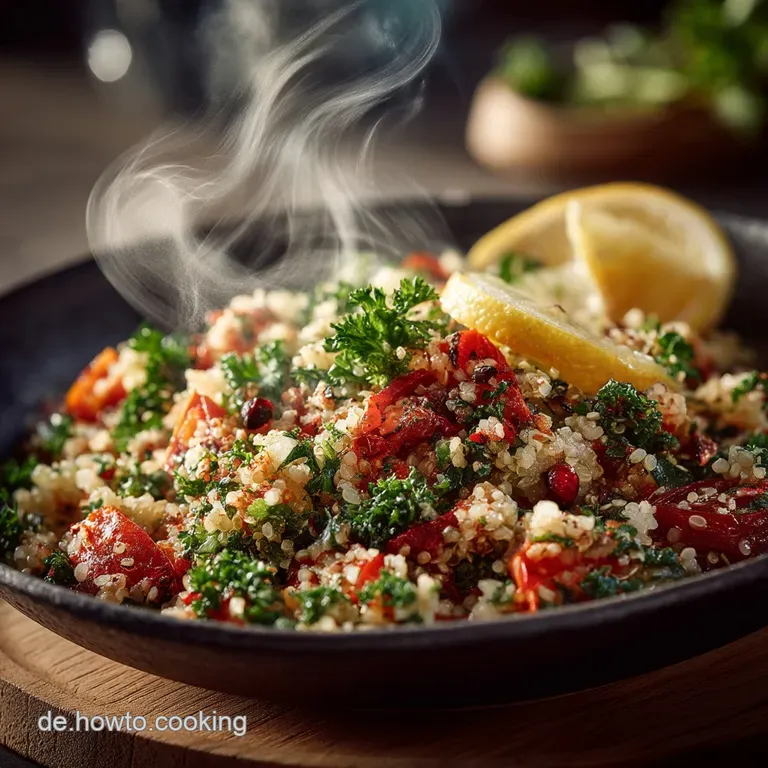 Quinoa Tabouleh Der TurboSalat Frisch Glutenfrei und voller Sonne