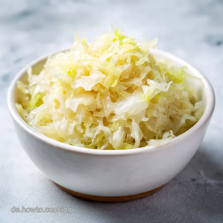 Bayrisch Kraut Rezept: Geschmort mit Apfel