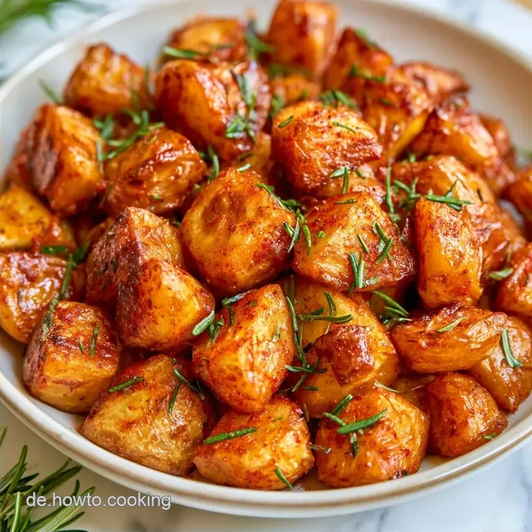 Rohe Kartoffeln auf dem Gasgrill mit Rosmarin