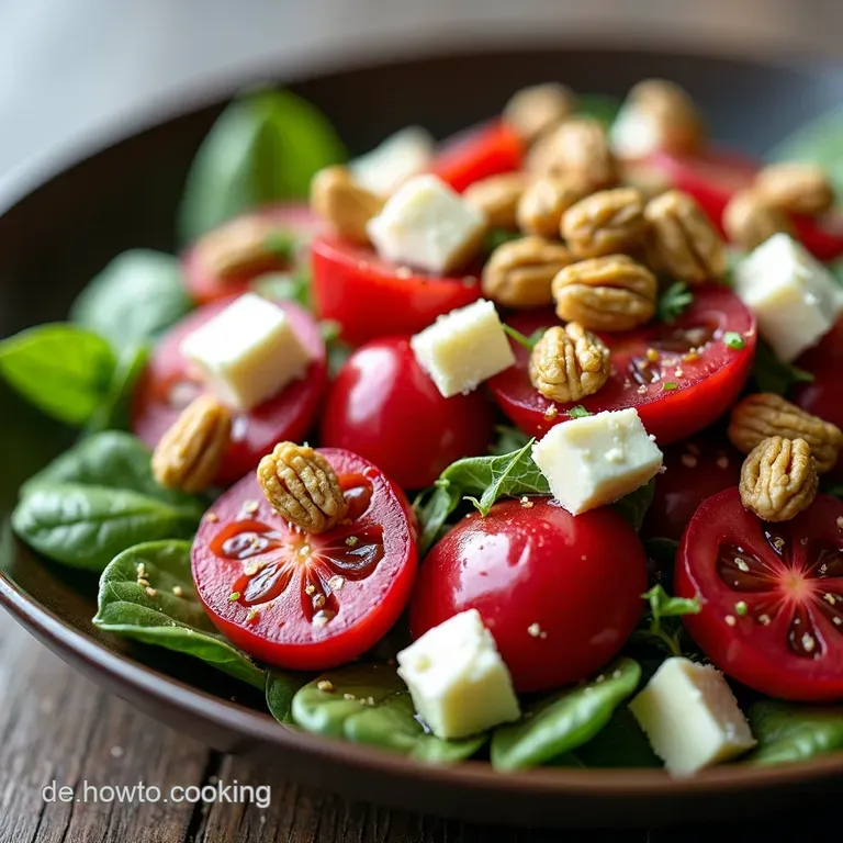 Rote Bete Salat mit Feta Mein liebstes einfaches Rezept HonigBalsamico