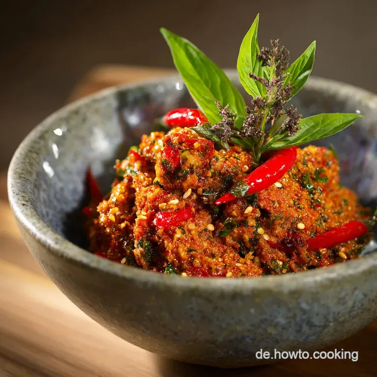 Currypaste Rezept: Authentische Rote Currypaste (Thai-Stil) selber machen