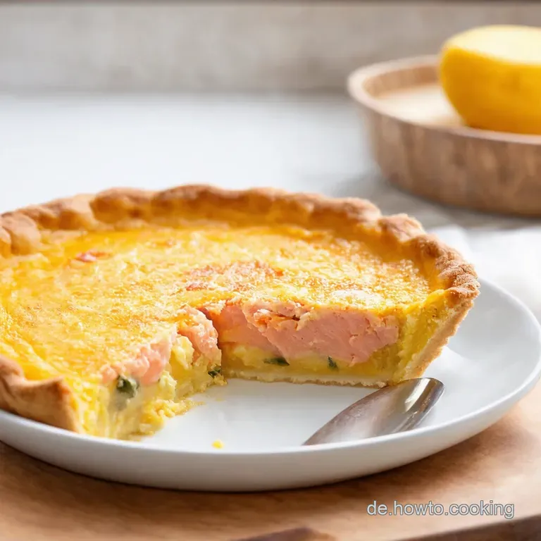 Saftige Lachsquiche So Schmeckt Der Norden presentation