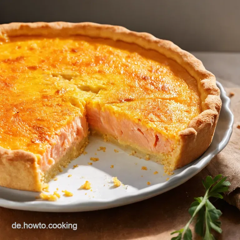 Saftige LachsQuiche So schmeckt der Norden