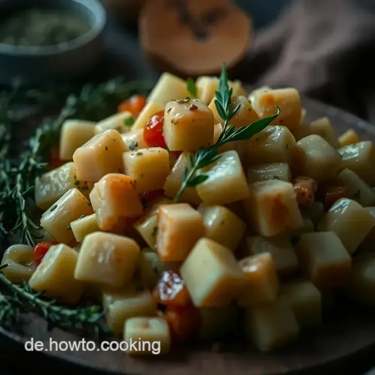 Saftige Lammkeule Nach Wiesenart presentation