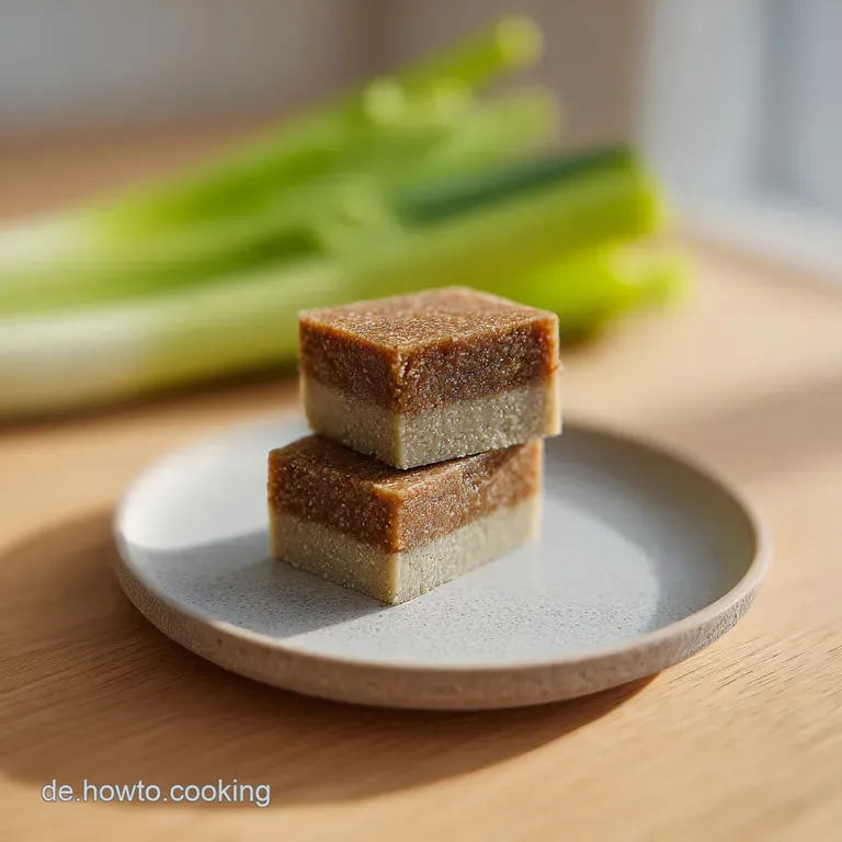 Saftige Nussw&uuml;rfel: Zweischichtige Pl&auml;tzchen