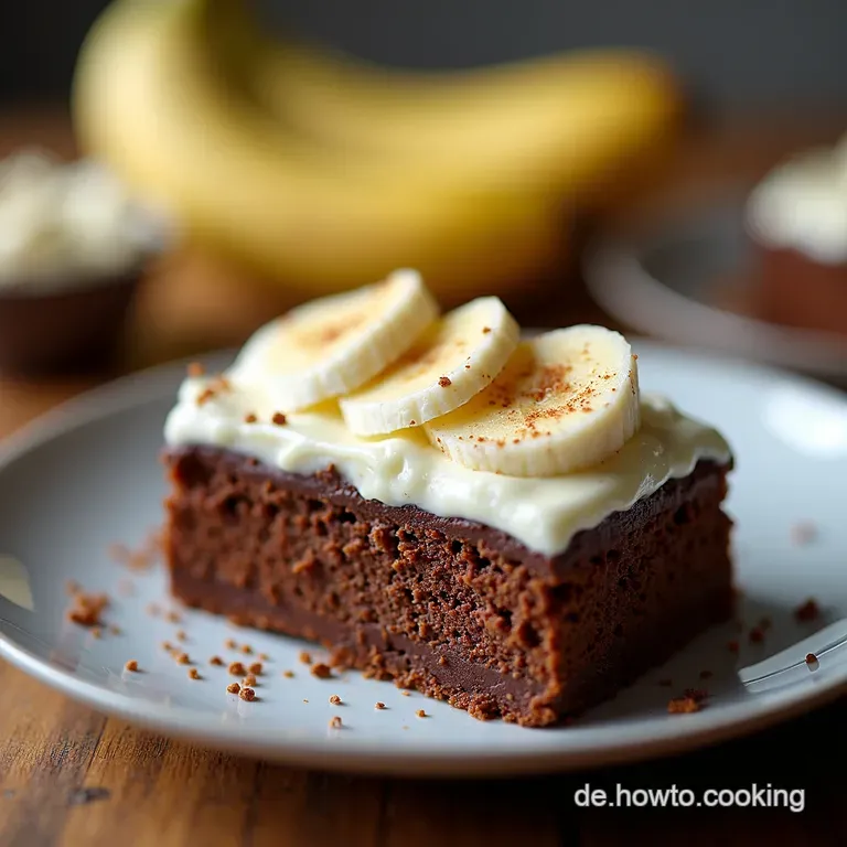 Saftiger BaustellenKuchen SchokoTraum mit QuarkBananenCreme