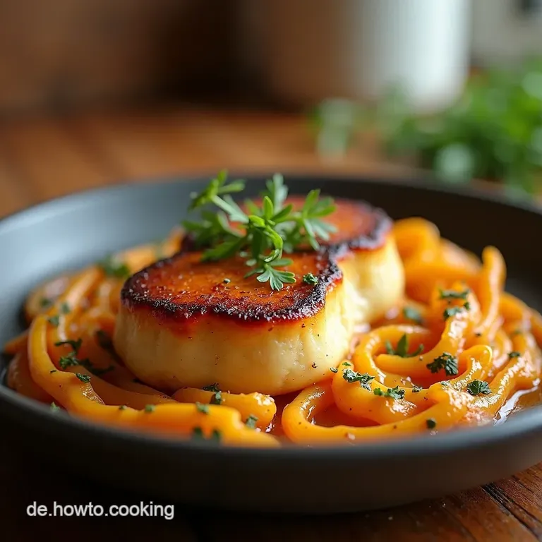 Saftiger Brokkolinudelauflauf Mit K&auml;sekruste presentation