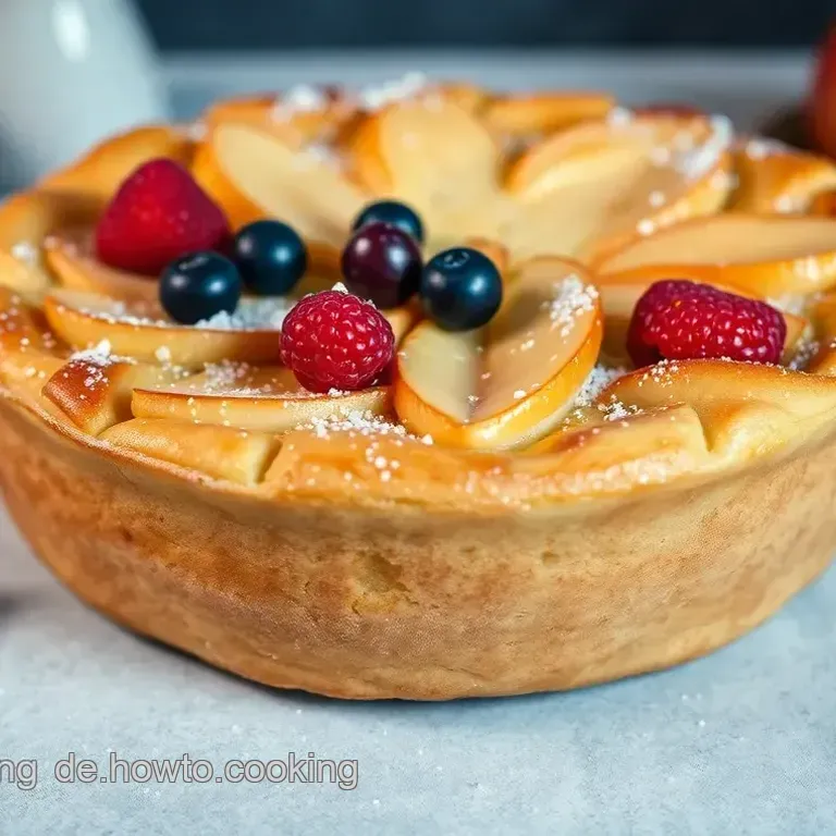Saftiger Obstkuchen mit Rührteig