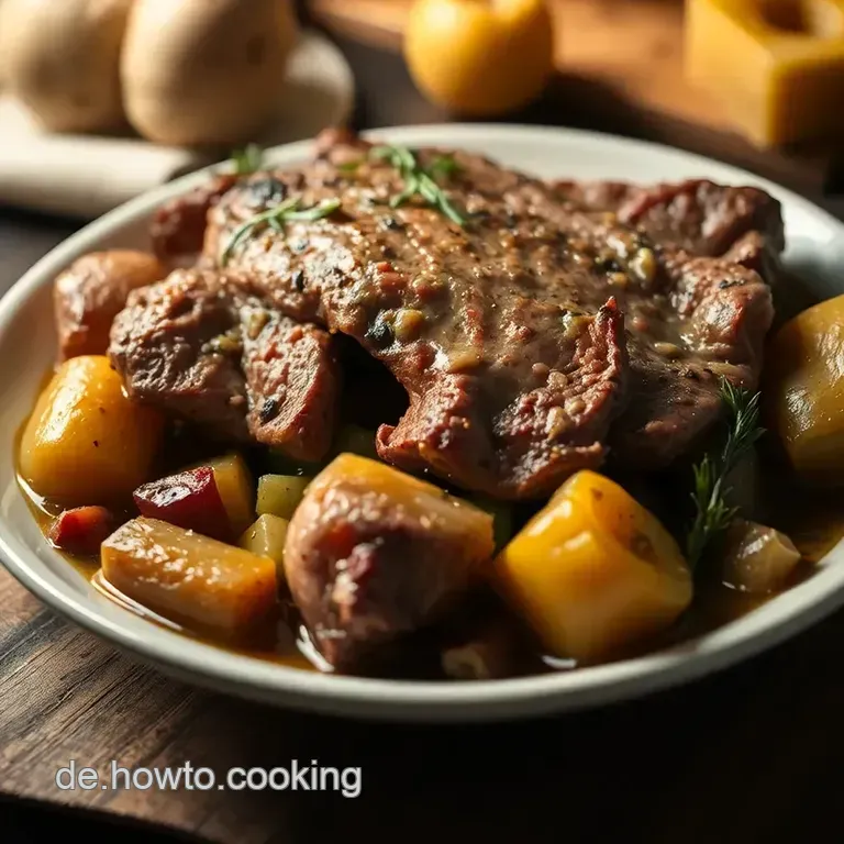 Saftiger Rinderbraten Aus Dem R&ouml;mertopf presentation