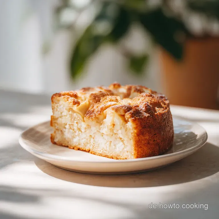 Veganer Apfelkuchen: Saftig und Locker