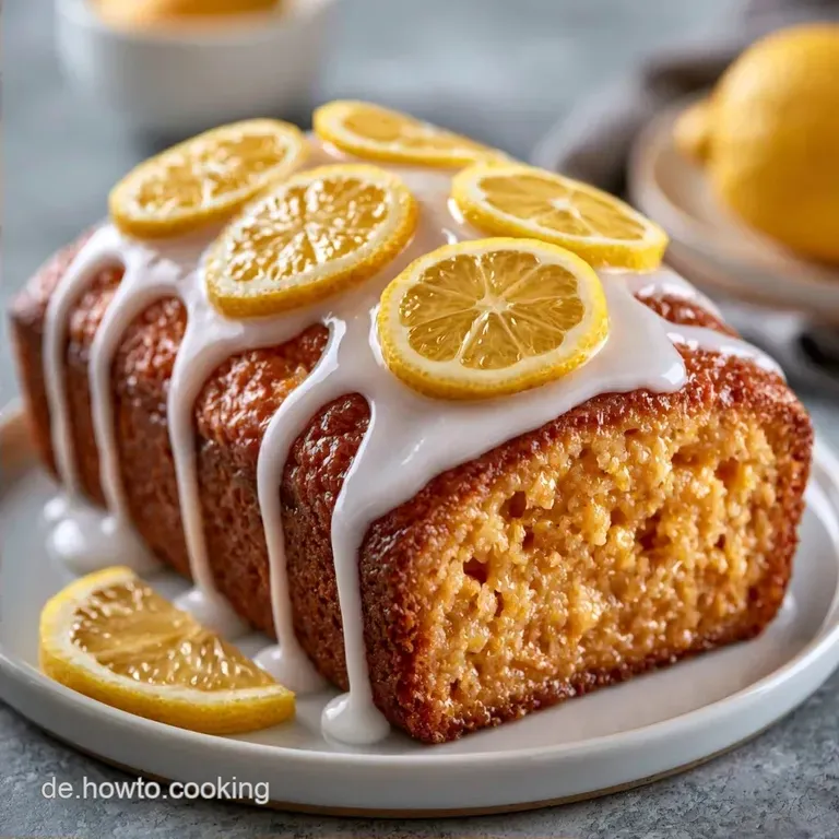 Zitronenkuchen Saftig Aus Der Kastenform
