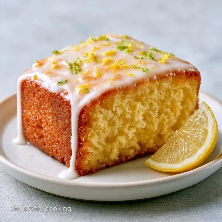 Saftiger Zitronenkuchen Mit Joghurt