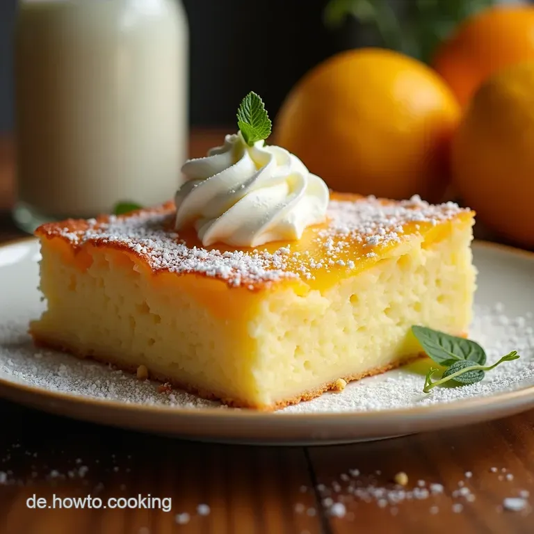 Saftiger Zitronenvanilleblechkuchen Zur Einschulung presentation