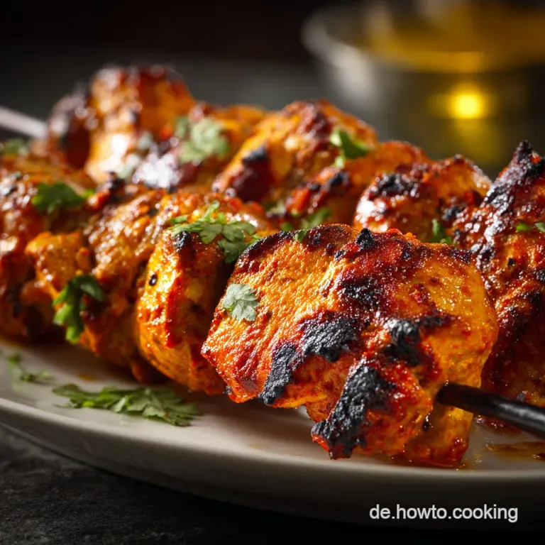Saftiges Chicken Tikka Authentisch Indisch Tandoorfeeling F&uuml;r Zuhause presentation