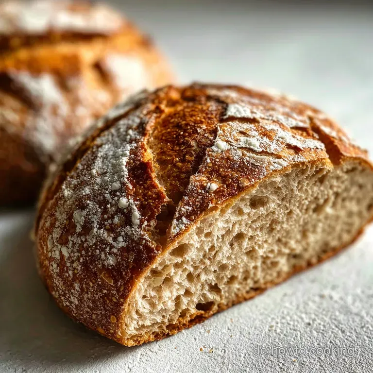 Saftiges Dinkelbrot Backen mit Haferflocken