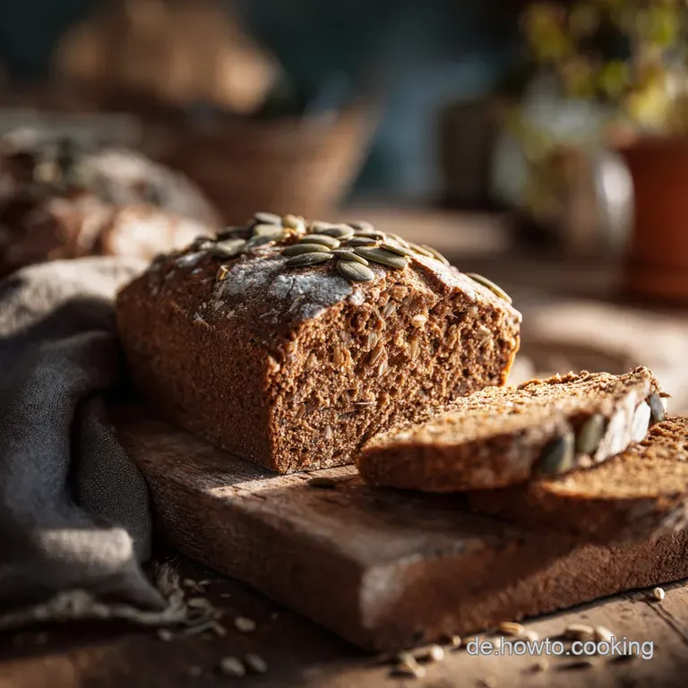 Das Perfekte Vollkornbrot Saftig Kernig und Einfach Selbstgemacht