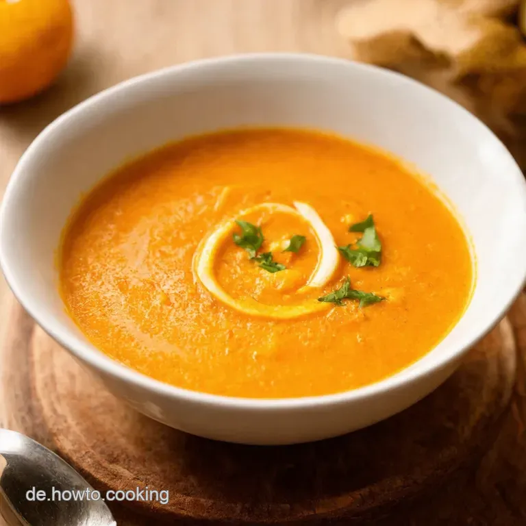 Samtige Kürbiskernsuppe Steirischer Genuss presentation