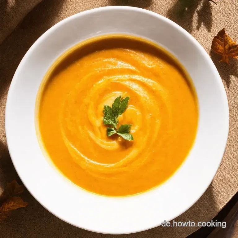 Kürbissuppe mit Süßkartoffeln Mein HerbstSeelenwärmer Rezept