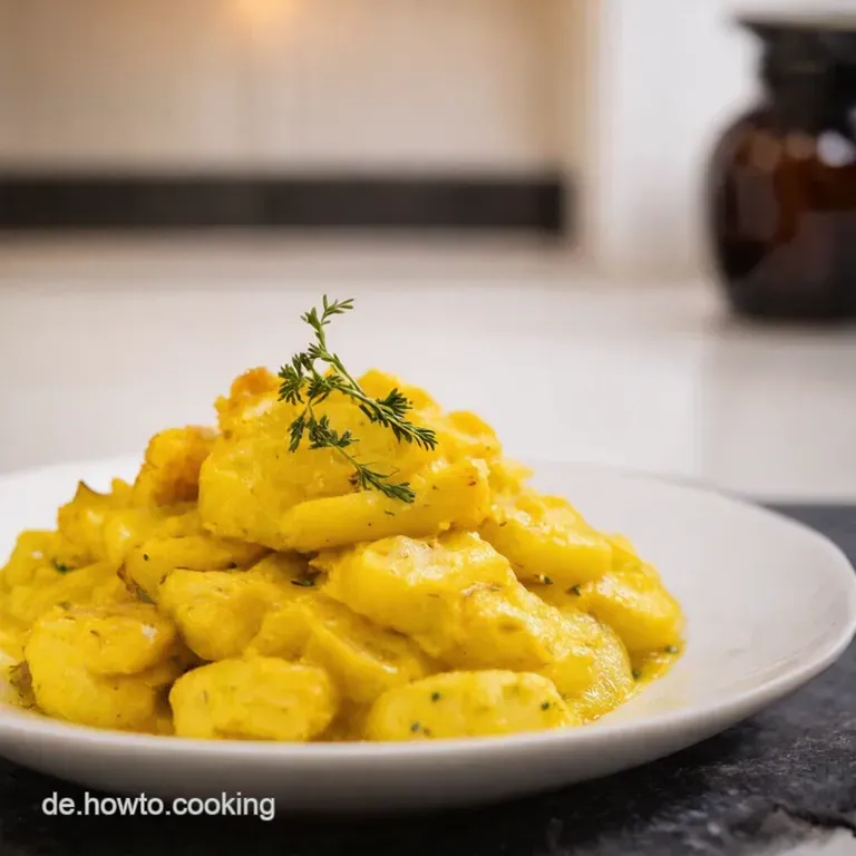 Samtiges Kartoffelpastinakenp&uuml;ree presentation