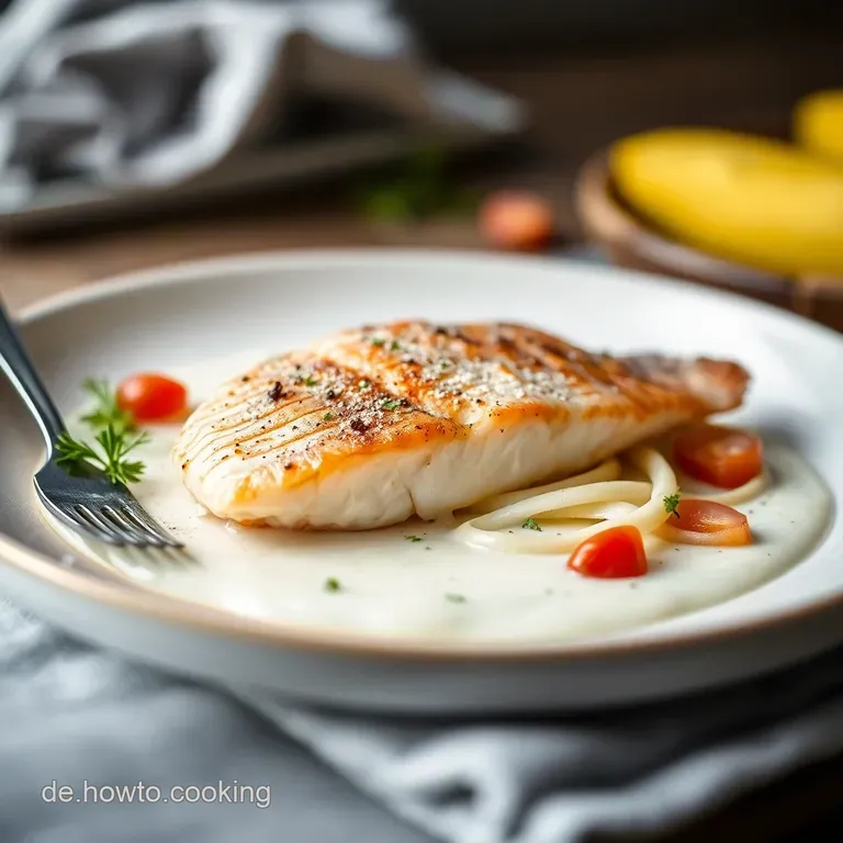 Schellfisch Müllerin Art mit Zitronen-Kapern-Butter