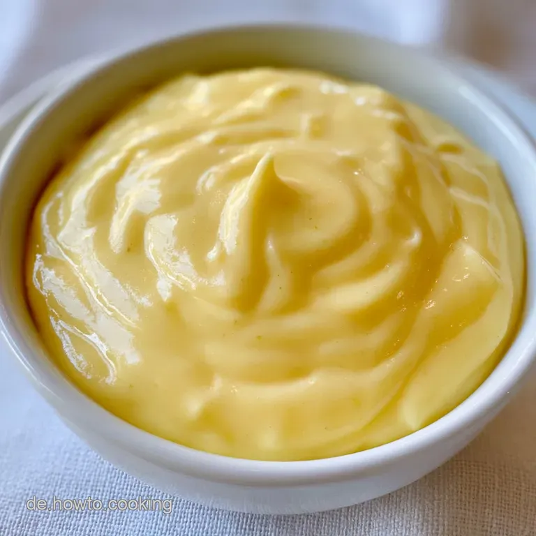 Schnelle Hollandaise: Samtig und Zitronig
