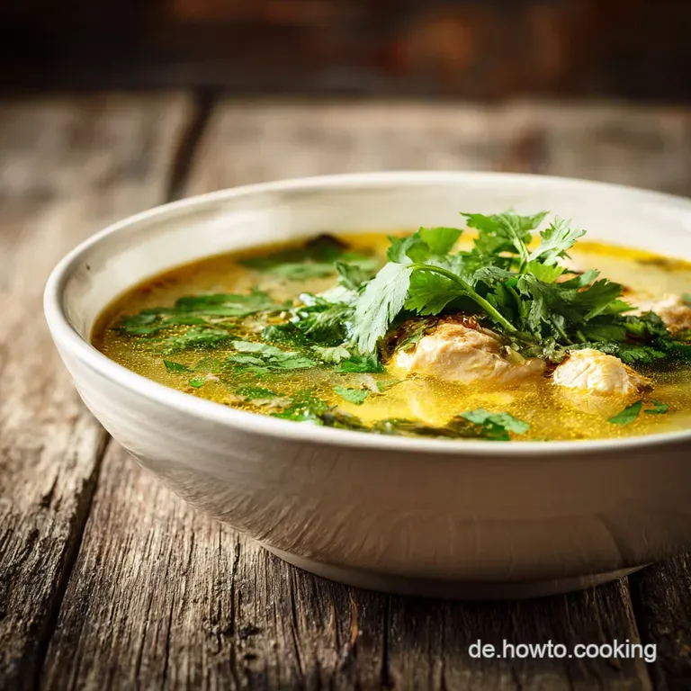 Schnelle H&uuml;hnersuppe in 30 Minuten