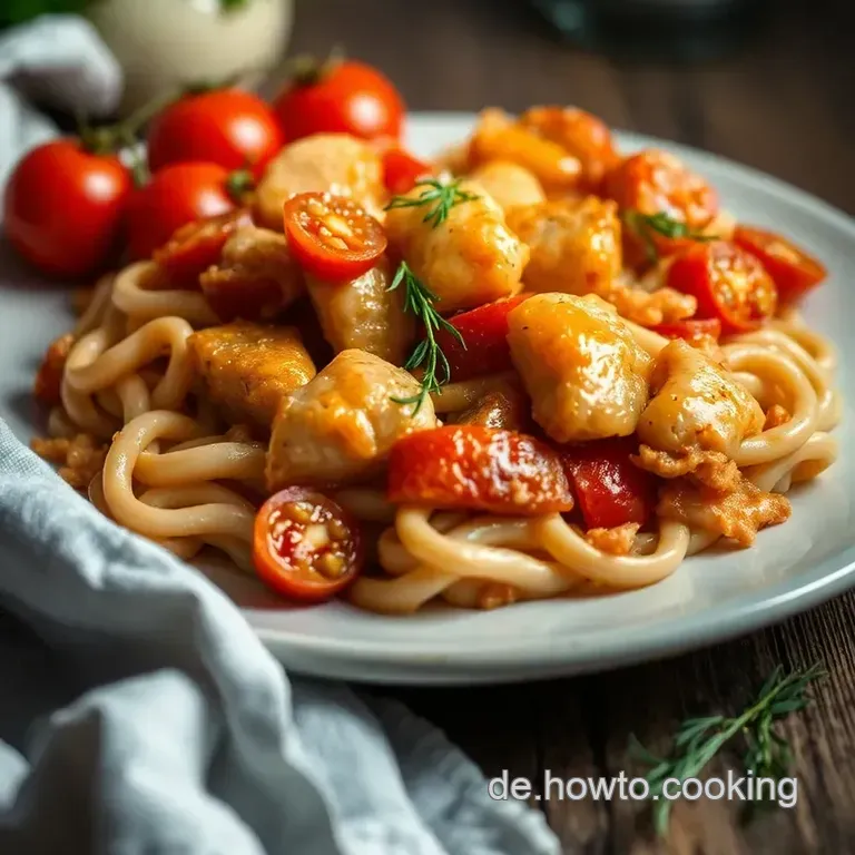 Schnelle Thüringer Ente mit Kloß &amp Soße presentation