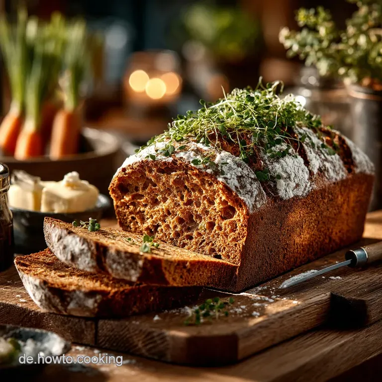 Das Feierabenddinkelkraftpaket Saftiges Vollkornbrot in Rekordzeit presentation