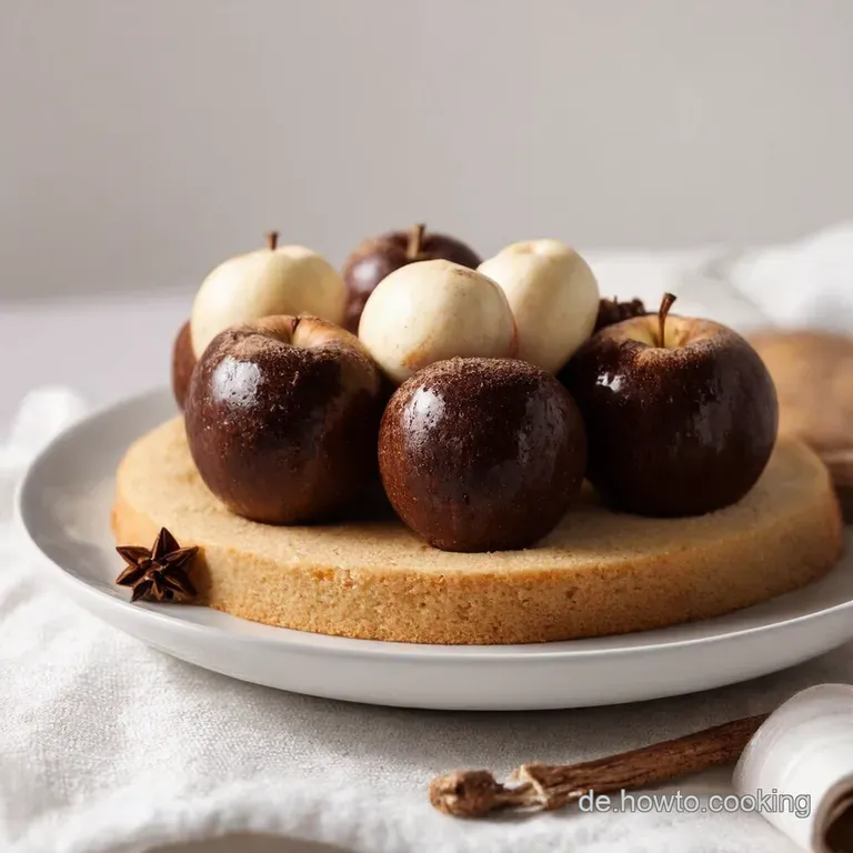 Schokoäpfel wie vom Jahrmarkt Selbstgemacht Superlecker