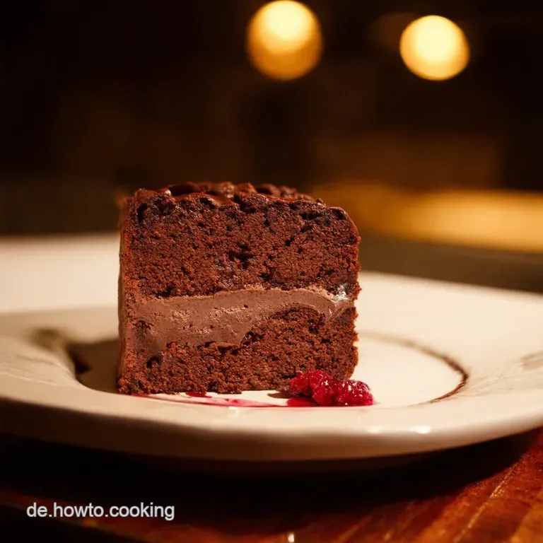 Schokokirschschnitte Der Einfache Genuss presentation